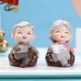 thumbnail image 2 of Figuras de abuelo anciano para decorar tartas de boda (estilo abuelo sofá), 2 of 6