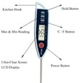 thumbnail image 6 of Meat Food Thermometer, Digital Candy Candle Thermometer, Cooking Kitchen BBQ Grill Thermometer, Probe Instant Read Thermometer for Liquids Pork Milk Deep Fry Roast Baking Candle Temperature, 6 of 8