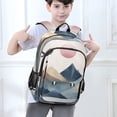 thumbnail image 6 of FORMRS Unisex School Backpack 17" Student Travel Bag with Laptop Compartment, Art Mountains, 6 of 7
