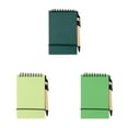 thumbnail image 4 of Clearance Under $7.5! 50 Blank 3Pc Sticky Notes (100 Pages) Per Notebook Composition Notebook Notepad, 4 of 5
