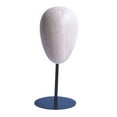 thumbnail image 3 of TISHITA Hat Holder Display Mannequin Head Model for Personal Use Business Barbershop black, 3 of 8