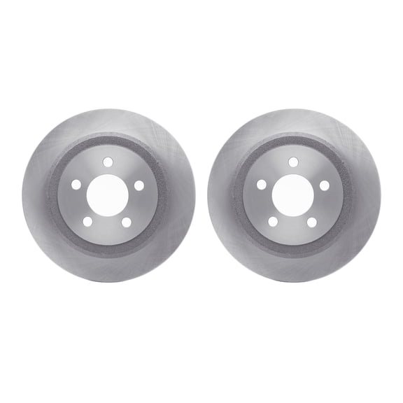 Dynamic Friction Company Rear Brake Rotors 6002-42019