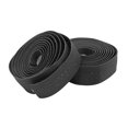 thumbnail image 3 of 1 par de cinta impermeable para manillar de bicicleta, resistente al deslizamiento, de cuero PU, cinta para manillar de vehículo de carretera, color negro, 3 of 5