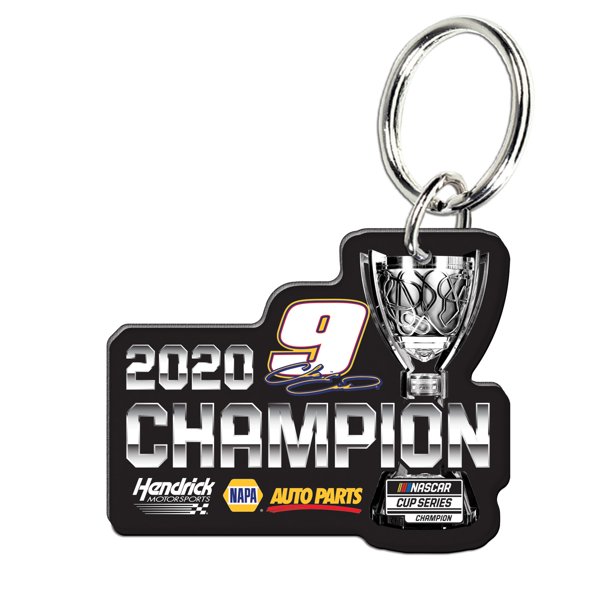 Chase Elliott WinCraft 2020 NASCAR Champion Premium Acrylic Key Ring - Walmart.com