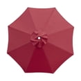 thumbnail image 1 of S SERENABLE Auvent de Parasol Auvent de Parasol pour Marché Parasol de Jardin Parasol de Cour Rouge, 1 of 9