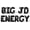 Black, variant on Letter Balloons - BIG JD ENERGY 16" Inch Alphabet Letters Foil Mylar Balloon Law School Graduation Party Banner (Green)