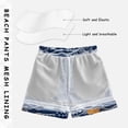 thumbnail image 3 of FORMRS Boys Swim Trunks Quick Dry Mesh Lining Beach Boardshorts, Sizes XS-XL, Blue Night Sky, 3 of 7