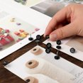 thumbnail image 4 of Duslogis 100 Pcs Numbered Push Pin Tacks 1-100 Sequential Number Tacks Push Pins 11 mm Diameter 16 mm Length Thumbtacks for Maps, Photo, Poster, Wall, Hanging Pictures, Office Supplies (Black), 4 of 7