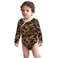 thumbnail image 2 of Xecao Leopard Print Print Baby unisex-baby Cotton Long-sleeve Bodysuits-6 Months, 2 of 6