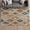 Beige, variant on Addison Rugs Mayfield Premium Machine Washable Transitional Diamond Teal Rectangle Rug, 3' x 5'