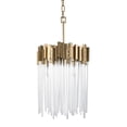 thumbnail image 3 of Varaluz Lighting - Matrix - Three Light Pendant-Matte Black/French Gold Finish, 3 of 7