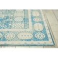 thumbnail image 4 of Nourison Madera Vintage Teal 6'6" x 9'6" Area Rug, (7x10), 4 of 6