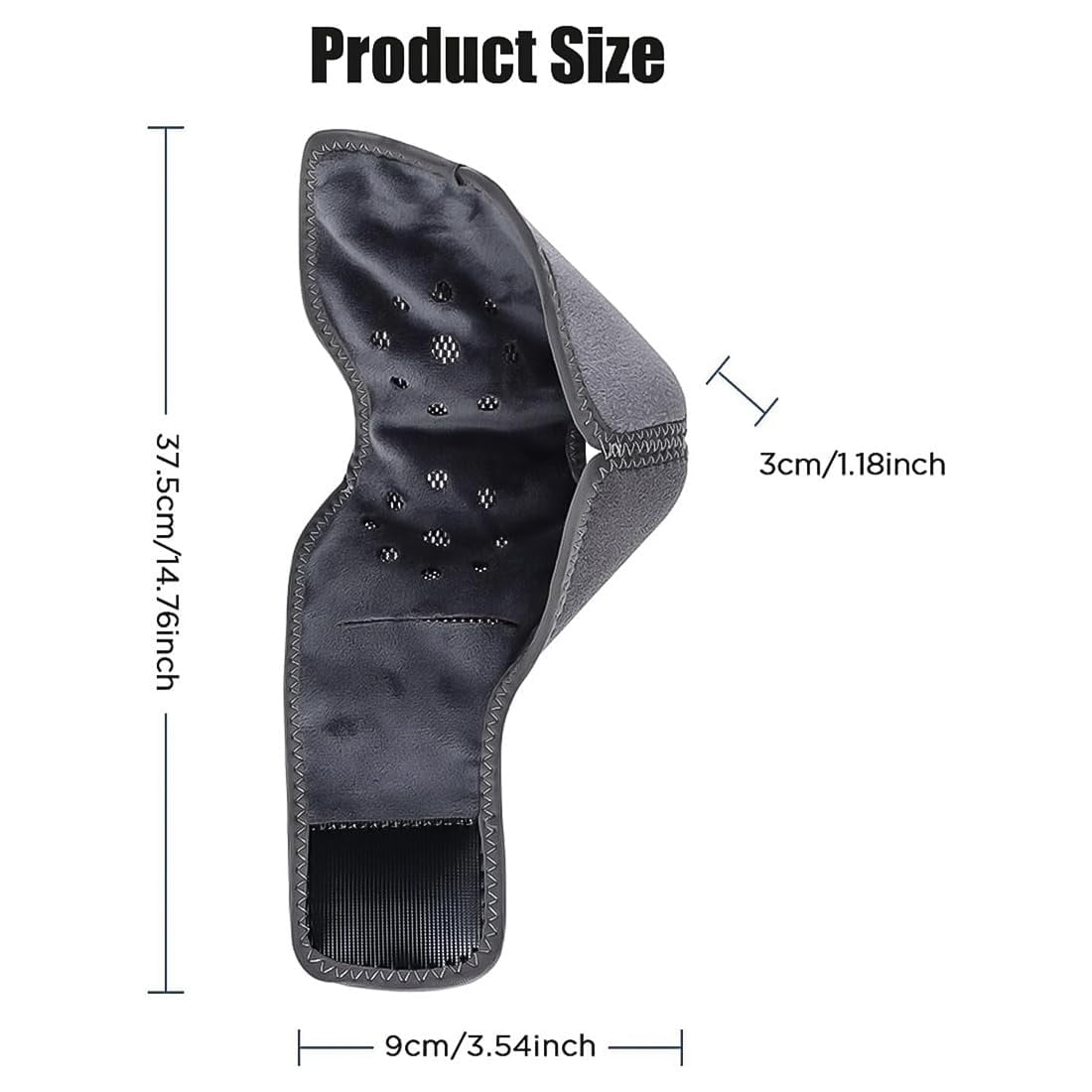 2026 Upgraded  Foot Massager, 3-in-1 Triple Method for Neuropathy Pain Relief, 3 Vibration Modes & 5 Heat Levels, Portable Wireless Ankle Wrap for Improved Circulation