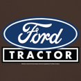 thumbnail image 3 of Ford Tractor Logo Blue T-shirt Vintage Farm Rustic Classic Brand Heritage Retro Life Agricultural Field Men's Tee, 3 of 7