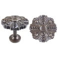 thumbnail image 2 of Urbanest Medallion Curtain Holdback – Elegant Drapery Tieback, Farmhouse Drapery Hardware for Stylish Window Treatments, 2 Pieces, Bronze with Gold, 2 of 2