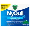 Vicks NyQuil Cold & Flu Nighttime Relief LiquiCaps, 48 count