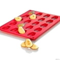 thumbnail image 3 of Moldes de silicona - Bandeja antiadherente, moldes para horno para hacer chocolate, pastel, tarta, mousse, molde para muffins 1 pieza Whbyv, 3 of 4