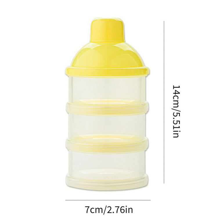 Baby Milk Powder Formula Dispenser, Formula Dispenser On The Go, Stackable  Formula Container For Travel, Non-spill Baby Snack Storage Container, Bpa  Free - Temu
