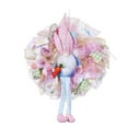 thumbnail image 2 of SDJMa Easter Wreath for Front Door, Colorful Mesh Ribbon Bow Wreath with Easter Bunny Gnome Doll, Easter Welcome Wreath for Spring Easter Holiday Party Home Porch Wall Decor, 17", 2 of 4