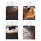 thumbnail image 2 of Fotbe Regal Shiba Inu Porta Pañuelos Decorativo de Cuero, Caja Cuadrada Moderna para Pañuelos Faciales, Organizador y Dispensador 5x5x5'', 2 of 7