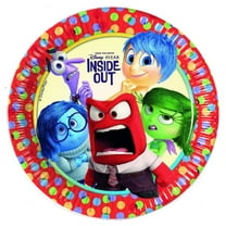 Inside Out Paper Birthday Party Plates (Pack of 8)