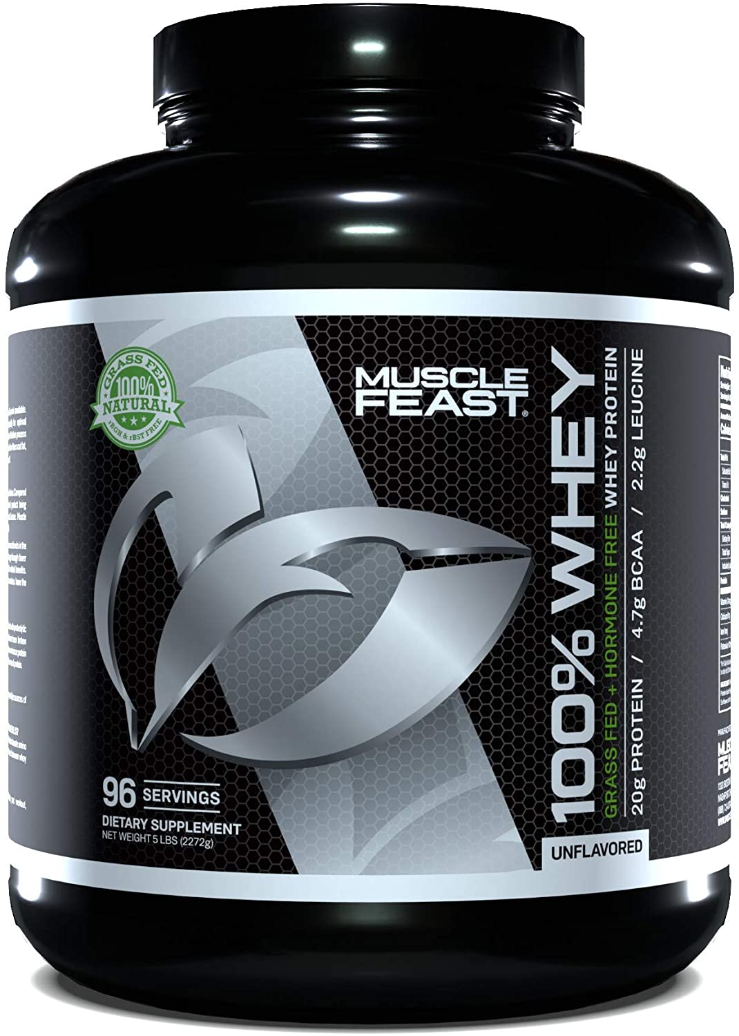 100 Whey Protein Grass Fed & Hormone Free Blend of Concentrate