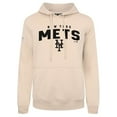 thumbnail image 2 of Men's Levelwear Khaki New York Mets Podium Team Arch Pullover Hoodie, 2 of 3
