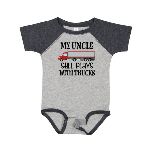 Inktastic Truck Driver Uncle for Nephew Boys or Girls Baby Bodysuit