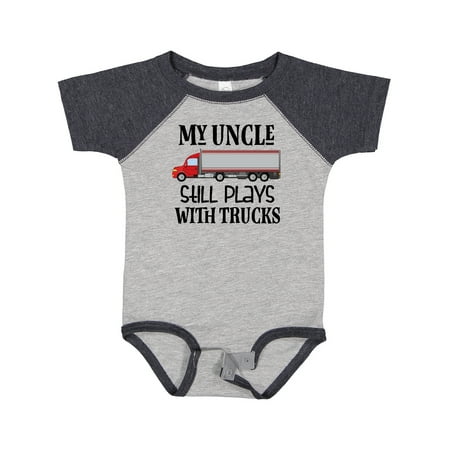 

Inktastic Truck Driver Uncle for Nephew Gift Baby Boy or Baby Girl Bodysuit