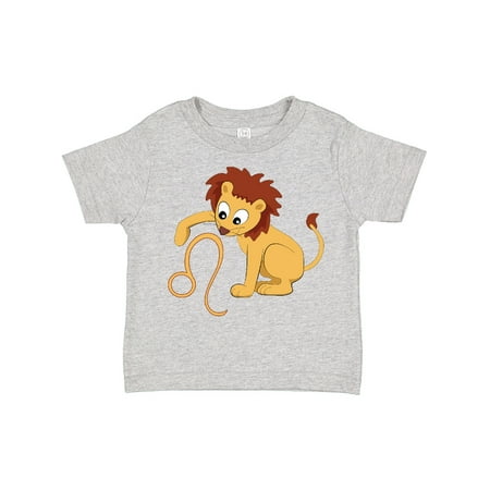 

Inktastic Cute Leo the Lion Zodiac Sign Gift Toddler Boy or Toddler Girl T-Shirt