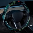 thumbnail image 2 of Fish 14.5 Inch Printing PVC Leather Auto Accessories Car Wheel Covers Steering Wheel Cover, 2 of 6