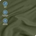 thumbnail image 2 of Bare Home Fitted Sheet - 22" Extra Deep Pocket - Premium 1800 Collection - Twin XL, Cypress, 2 of 7