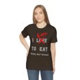 thumbnail image 5 of I LIFT TO EAT Never Not Hungry Funny Body Building Gym Tshirt S-3XL, 5 of 9