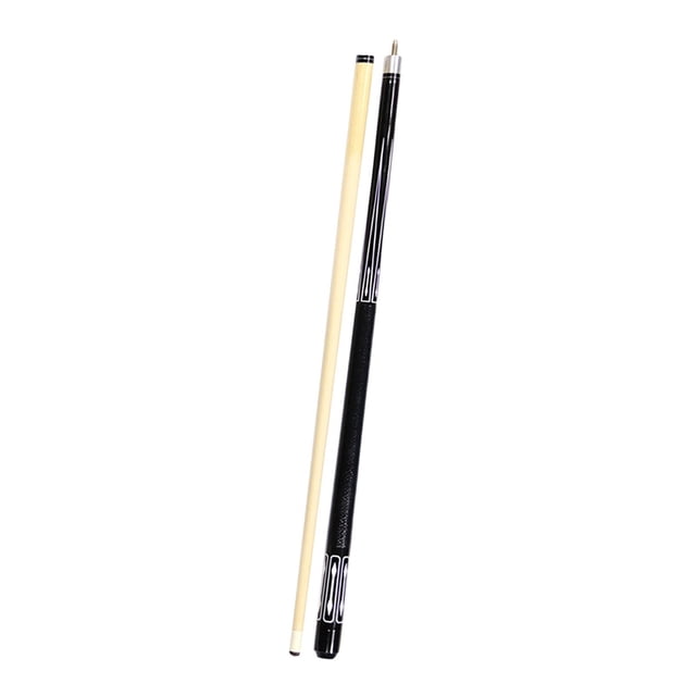 Lipstore Billiard Pool Cue Stick 1/2 Handmade for Billiard Starters Beginners Black