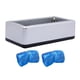 thumbnail image 1 of Dispensador automático de cubrezapatos desechables, máquina para cubrir zapatos, protege el piso con cubrezapatos desechables, tienda, laboratorio, Cubierta Plata 200, 1 of 8