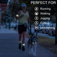 thumbnail image 5 of Inboat Reflective Bands for Arm, Ankle, Leg and Wrist. High Visibility Reflective Gear for Running, Night Walking and Cycling. Safety reflector straps. Very Large Reflective Surface Area, 5 of 5