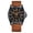 Brown, variant on Men‘s Fashion Watch with Nylon Strap Calendar, Casual Analog Quartz Wristwatch for Daily Wear, Durable Sport Wrist Watch for Men