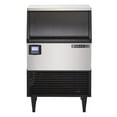 thumbnail image 2 of Maxx Ice Intelligent Series Self-Contained Ice Machine, 199 lbs, Half Dice Ice Cubes, with 75 lbs Built-in Ice Storage Bin, in Stainless Steel with Black Trim (MIM200NH), 2 of 3