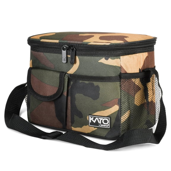 Tirrinia Insulated Lunch Box Women Men ,8L/ 15 Can Capacity,Oxford Lunch Bag for Work School, Cooler Lunch Bag Container Picnic Tote with Shoulder Strap
