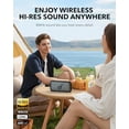 thumbnail image 2 of Soundcore Motion 300 Altavoz portátil inalámbrico de alta resolución con BassUp, altavoz Bluetooth con tecnología SmartTune, sonido estéreo de 30 W, reproducción de 13 horas y resistencia al agua IPX7, 2 of 5