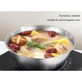 thumbnail image 4 of 3-Piece Stainless Steel Salad Bowl Set23.67oz, 43.96oz &71.01oz Food-Grade,Multifunctional for Mixing, Kneading,Dishwasher Safe (3, 700ml/23.67oz;1300ml/43.96oz;2100ml/71.01oz), 4 of 6