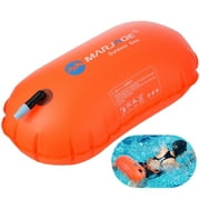Swim Buoy, Swim Safety Float with Strap Rope, Swimming Air Bag for Open Water Swimmers, Safe Swimming Tool for Beginners