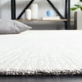 thumbnail image 4 of SAFAVIEH Abstract Olivera Radiate Area Rug, Ivory/Silver, 5' x 8', 4 of 7