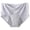 Gray, variant on Minjewel Women's High Waisted Breathable Physiological Plus Size Menstrual Period Underwear, Hygiene Pants for Women, Comfortable Period Panties,Gray,M