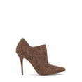 thumbnail image 3 of Jessica Simpson Pumps Womens Carolie Leopard Square Toe High Heel Dress Booties (Natural, 11), 3 of 8
