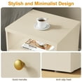 thumbnail image 5 of Heynemo Wood Nightstand with Storage, Screwdriver & Female Screw Accessories, 5 of 6