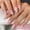 JML287 (glue type), variant on Cross-border new Halloween wear armor cute ghost flower spider web nail art piece glossy almond nail piece 24 pieces
