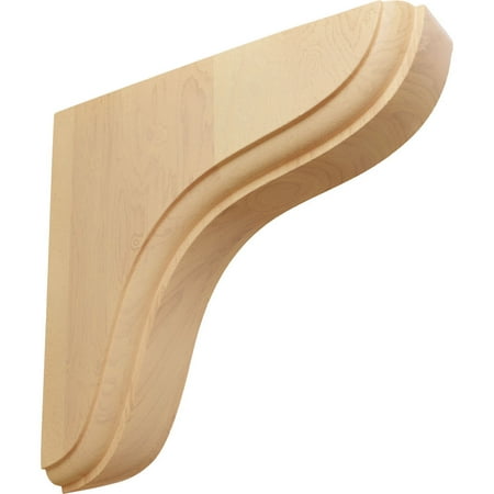 

Ekena Millwork 1 3/4 W x 5 1/2 D x 5 1/2 H Eaton Wood Bracket Red Oak (6-Pack)