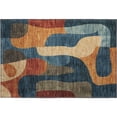 thumbnail image 2 of Addison Rugs Mayfield Premium Machine Washable Transitional Abstract Navy Rectangle Rug, 1'8" x 2'6", 2 of 6
