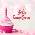 thumbnail image 4 of Kit de globos metálicos con letras cursivas Feliz Cumpleaños color Rojo, 4 of 5